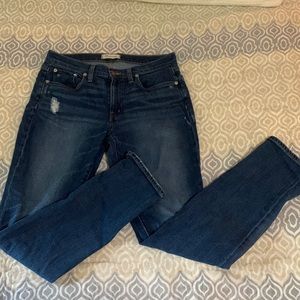 Madewell slim boy jean.